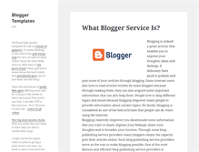 Tablet Screenshot of bloggertemplates.info